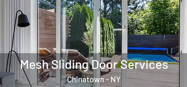  Mesh Sliding Door Services Chinatown - NY