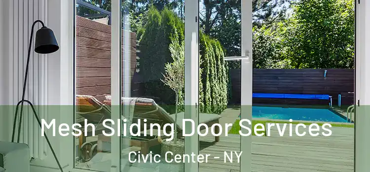  Mesh Sliding Door Services Civic Center - NY