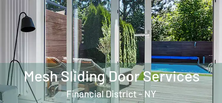  Mesh Sliding Door Services Financial District - NY