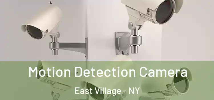  Motion Detection Camera East Village - NY