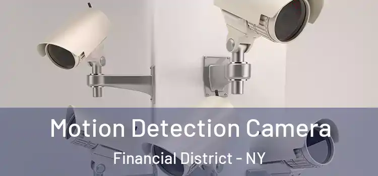  Motion Detection Camera Financial District - NY