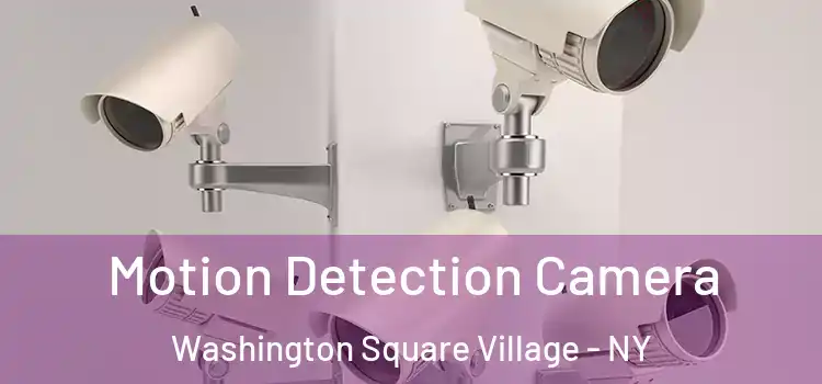  Motion Detection Camera Washington Square Village - NY