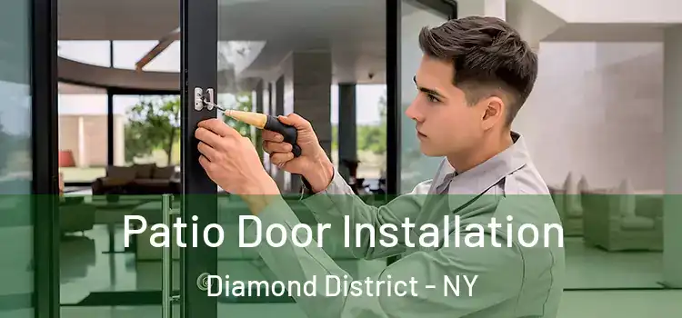  Patio Door Installation Diamond District - NY