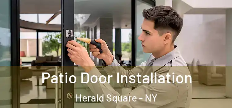  Patio Door Installation Herald Square - NY
