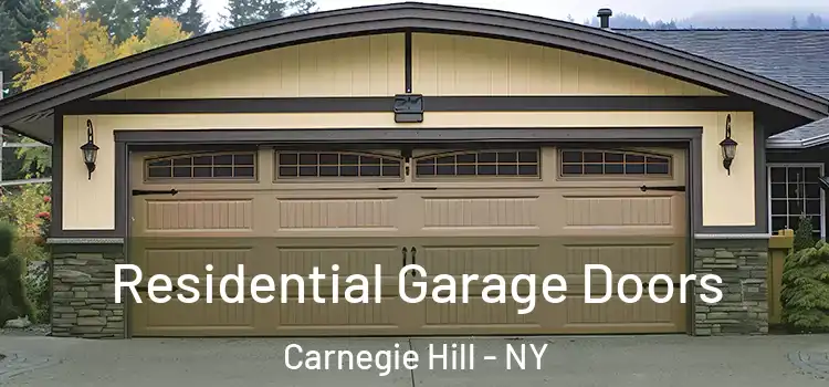  Residential Garage Doors Carnegie Hill - NY