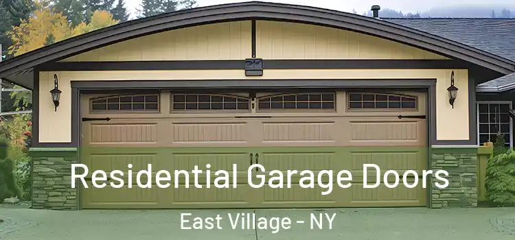  Residential Garage Doors East Village - NY