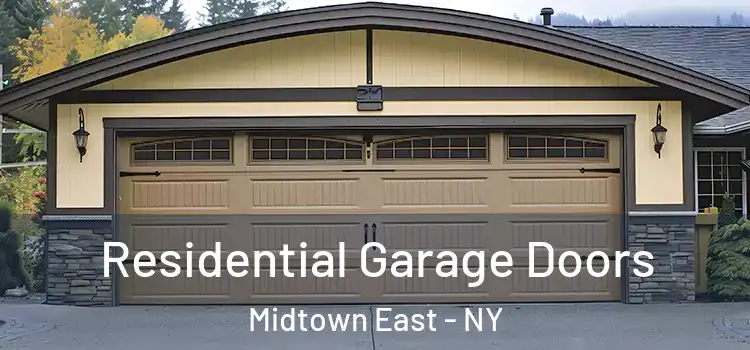  Residential Garage Doors Midtown East - NY