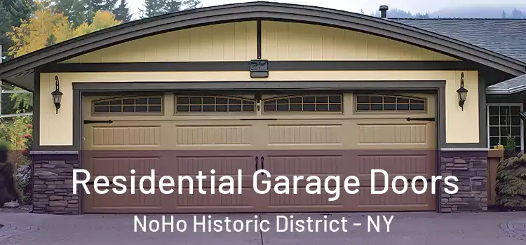  Residential Garage Doors NoHo Historic District - NY