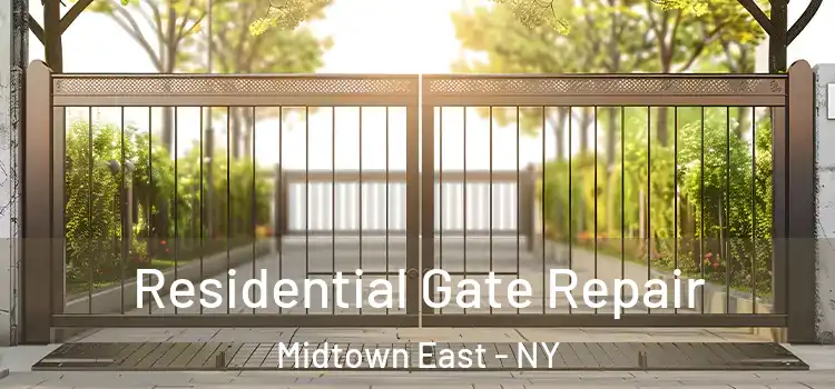 Residential Gate Repair Midtown East - NY