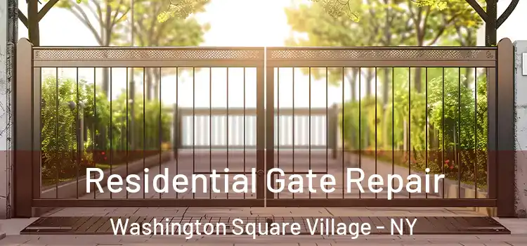  Residential Gate Repair Washington Square Village - NY