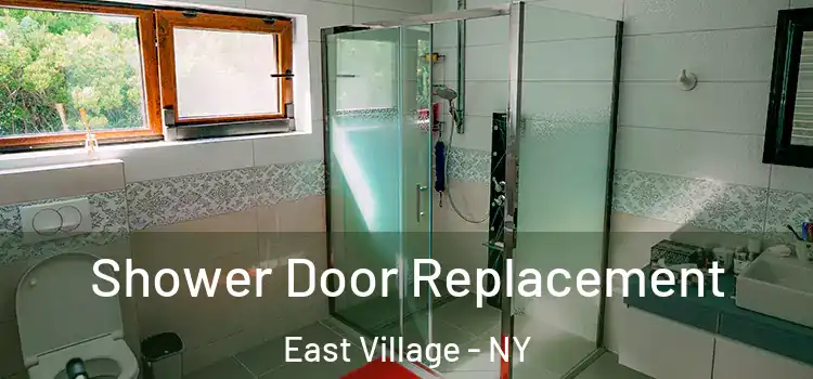  Shower Door Replacement East Village - NY