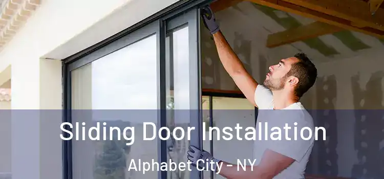  Sliding Door Installation Alphabet City - NY