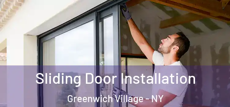 Sliding Door Installation Greenwich Village - NY