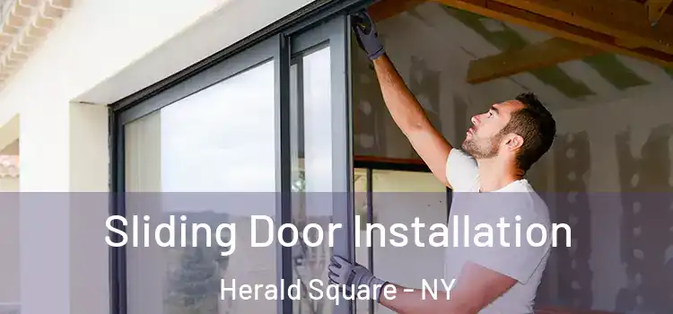  Sliding Door Installation Herald Square - NY