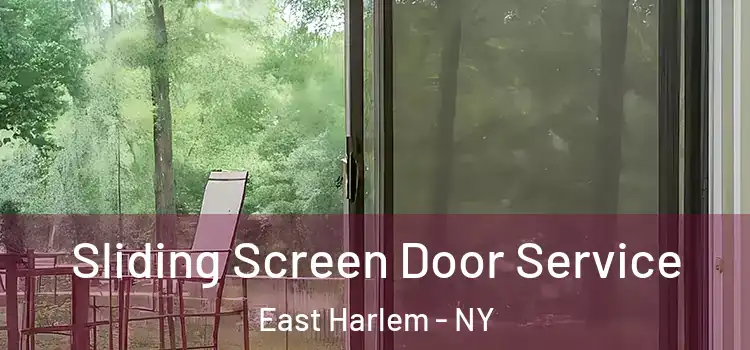 Sliding Screen Door Service East Harlem - NY