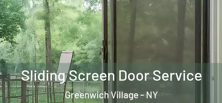  Sliding Screen Door Service Greenwich Village - NY