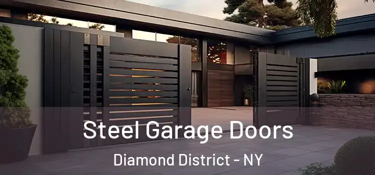  Steel Garage Doors Diamond District - NY