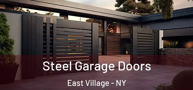  Steel Garage Doors East Village - NY