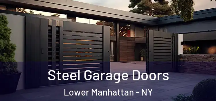  Steel Garage Doors Lower Manhattan - NY