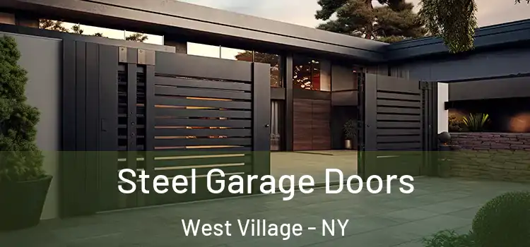  Steel Garage Doors West Village - NY
