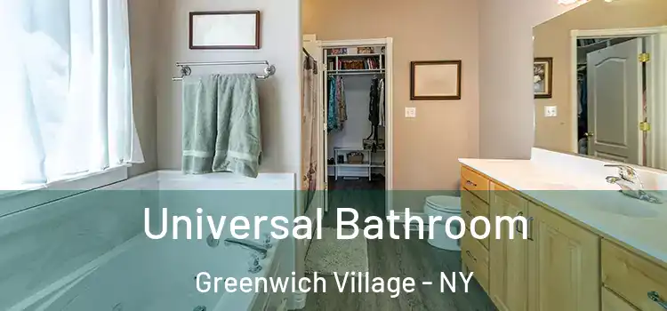  Universal Bathroom Greenwich Village - NY