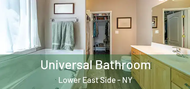  Universal Bathroom Lower East Side - NY