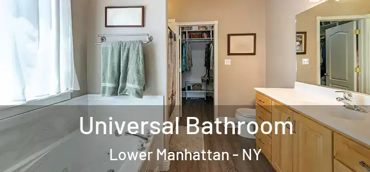  Universal Bathroom Lower Manhattan - NY