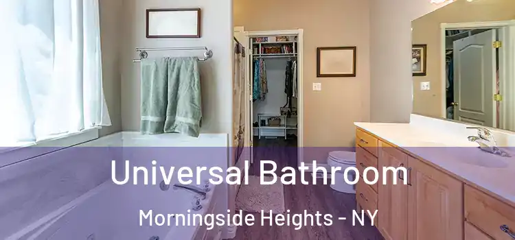 Universal Bathroom Morningside Heights - NY