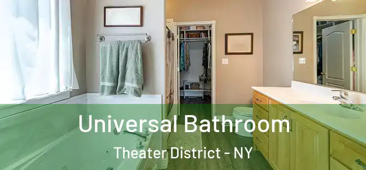 Universal Bathroom Theater District - NY
