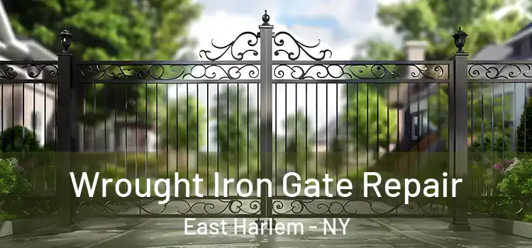 Wrought Iron Gate Repair East Harlem - NY