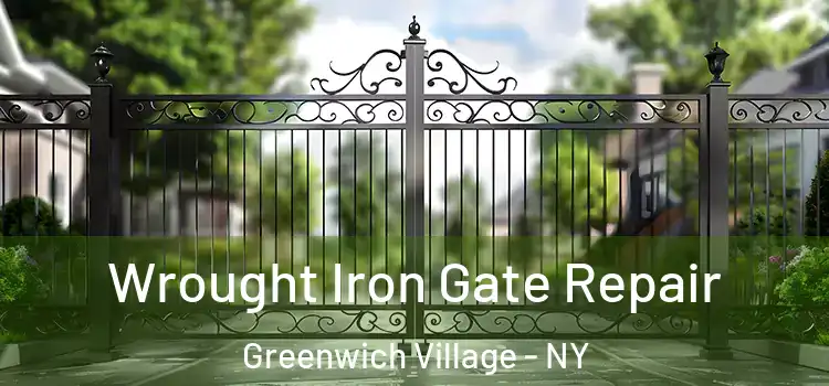  Wrought Iron Gate Repair Greenwich Village - NY