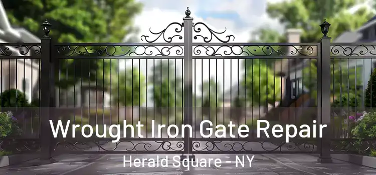  Wrought Iron Gate Repair Herald Square - NY