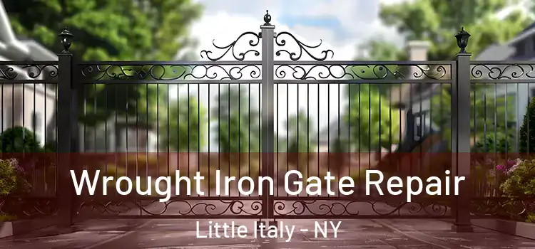  Wrought Iron Gate Repair Little Italy - NY