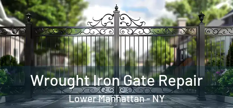  Wrought Iron Gate Repair Lower Manhattan - NY