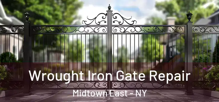  Wrought Iron Gate Repair Midtown East - NY