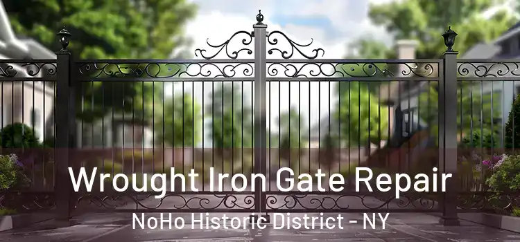  Wrought Iron Gate Repair NoHo Historic District - NY