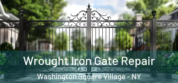  Wrought Iron Gate Repair Washington Square Village - NY